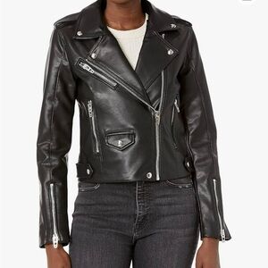 Blank nyc black leather jacket